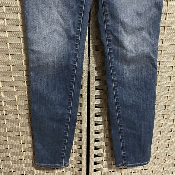 Madewell 10” HIGH RISE SKINNY Jeans Women’s Size 28 Medium Wash Stretch Ankle - Picture 4 of 10